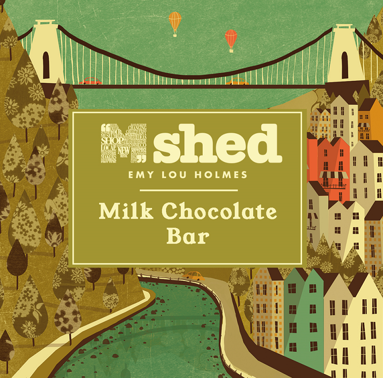 M shed Milk Chocolate Bar