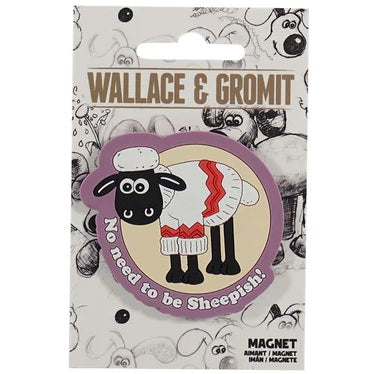 Shaun Pvc Wallace & Gromit PVC Magnet - Various Designs – Bristol Museums