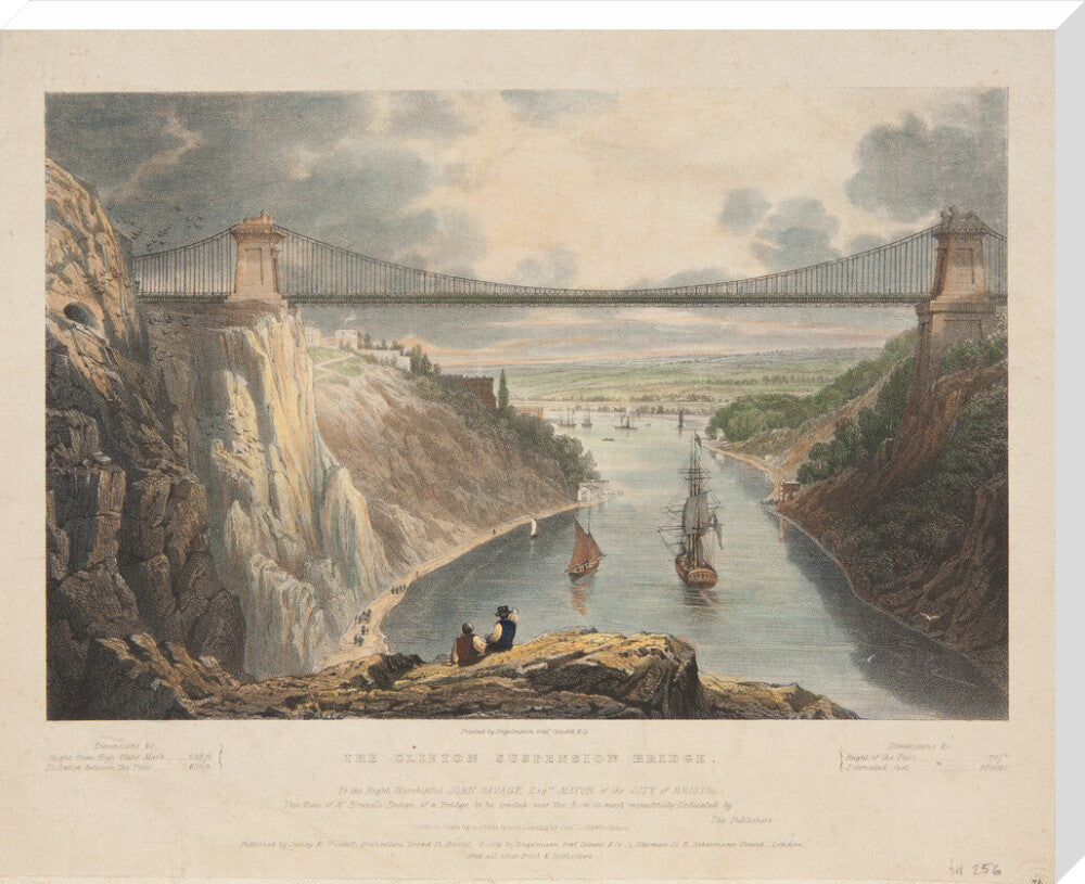 The Clifton Suspension Bridge, Brunel design