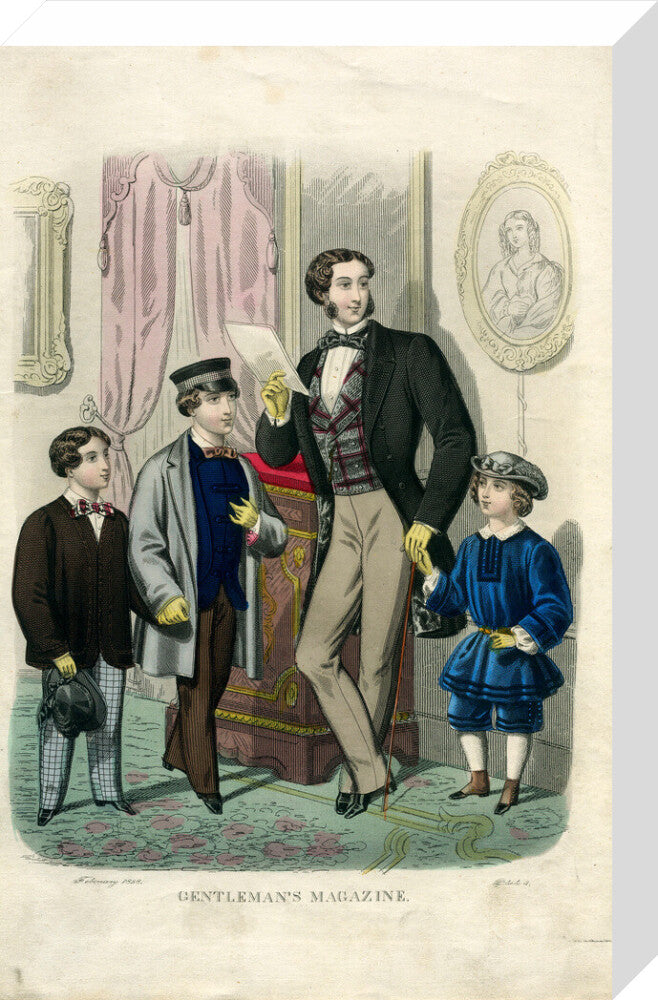 The Gentleman's Magazine 1858, plate three