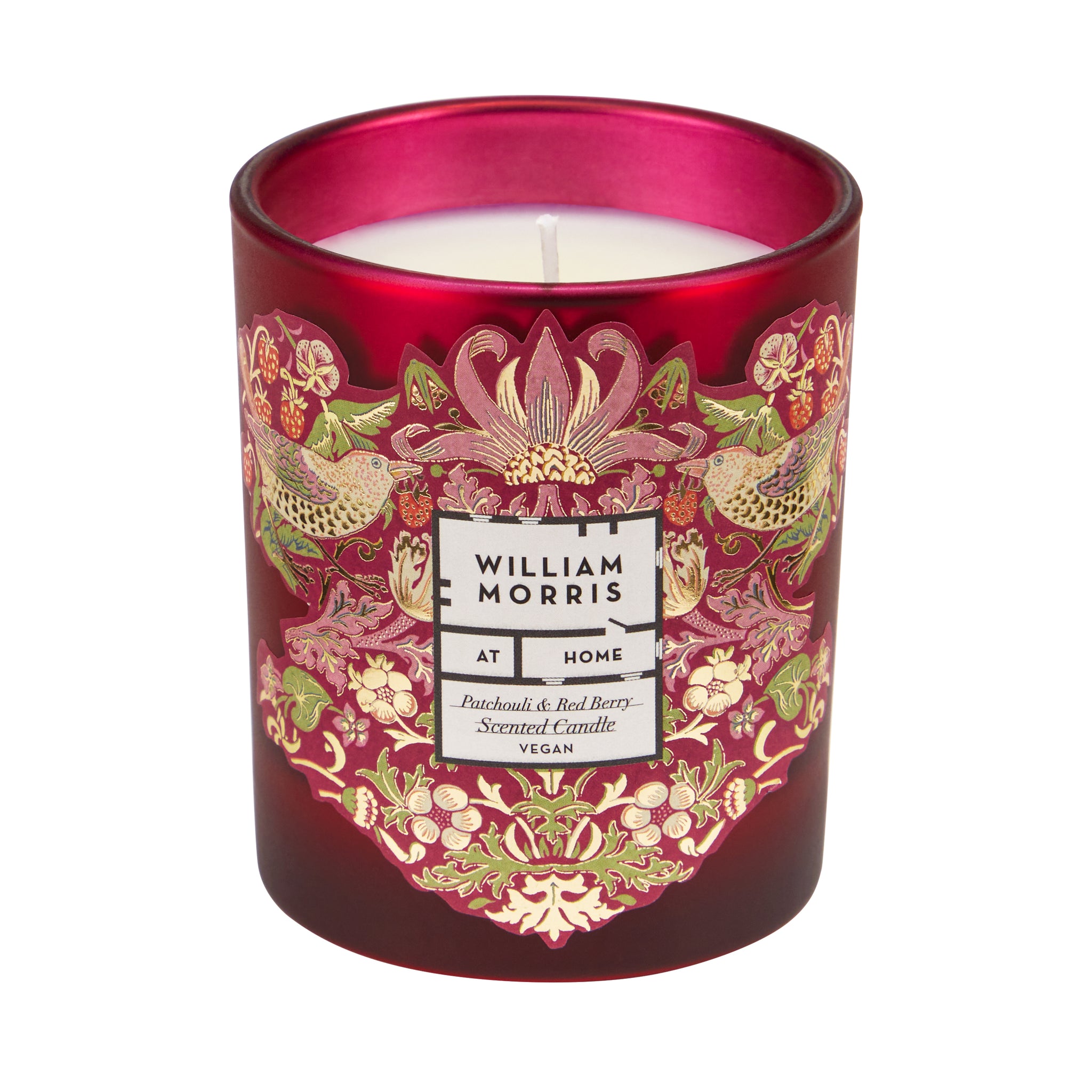 Morris Patchouli & Red Berry Scented Candle