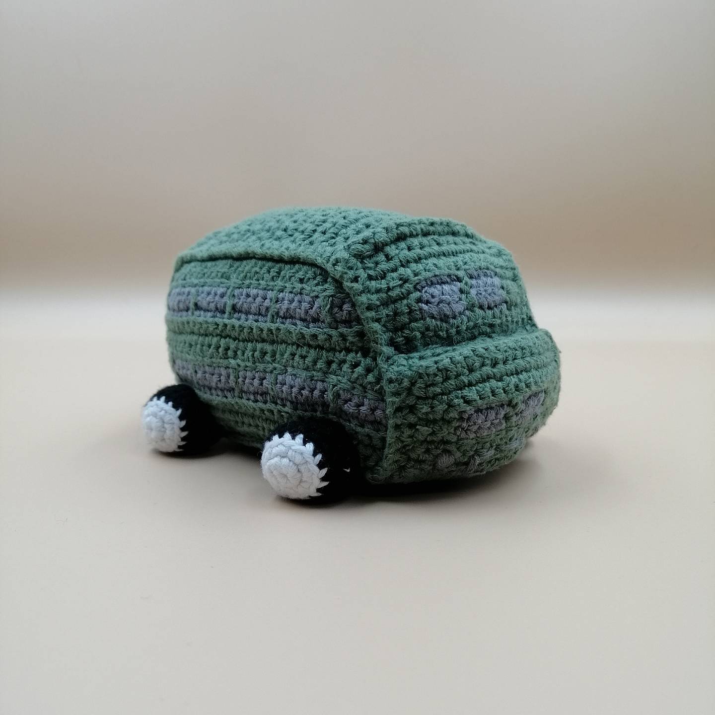 M Shed Knitted Green Bus
