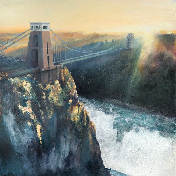 Spanning the Gorge Giclée Print by Elaine Shaw
