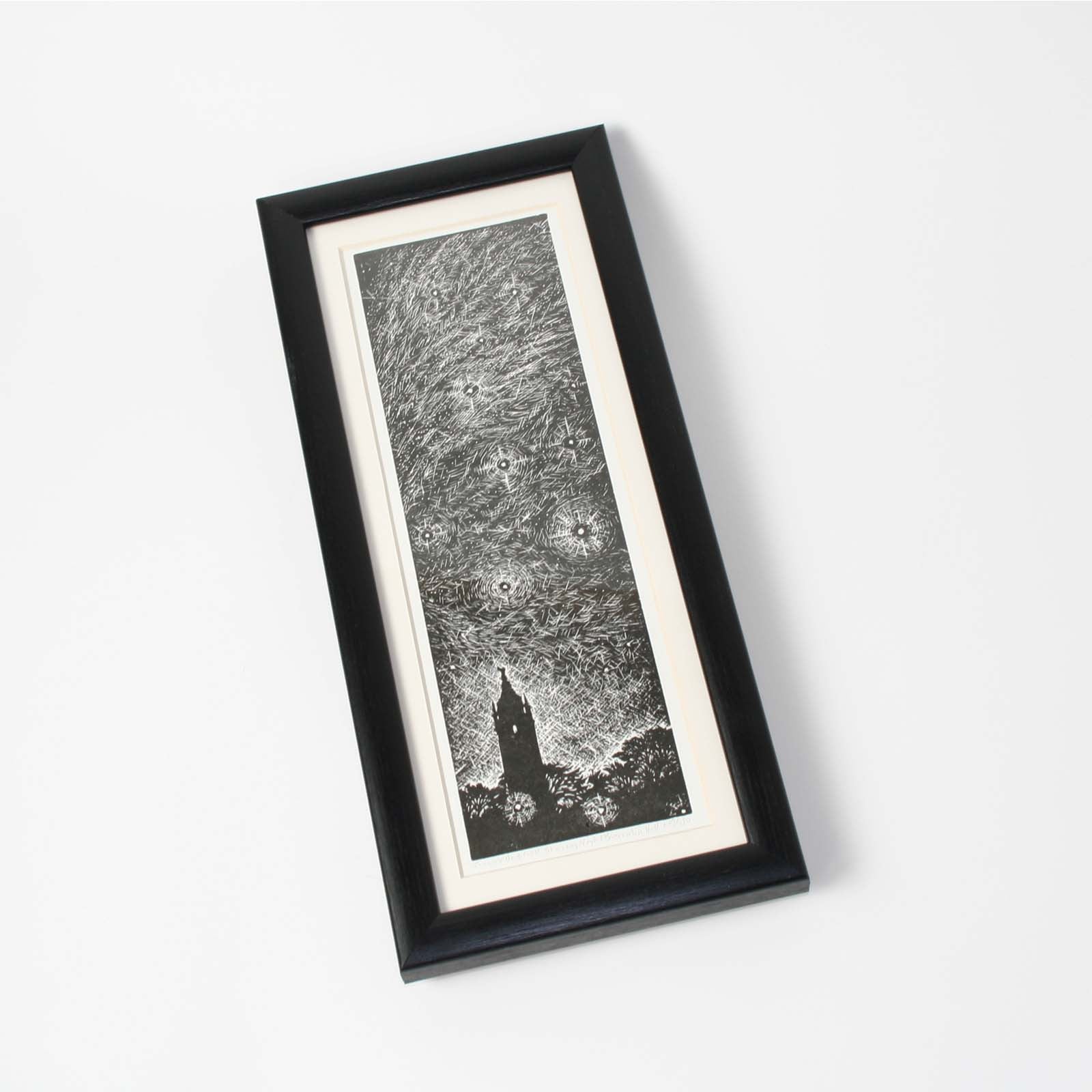 Starry Night Small Framed Print by Trevor Haddrell