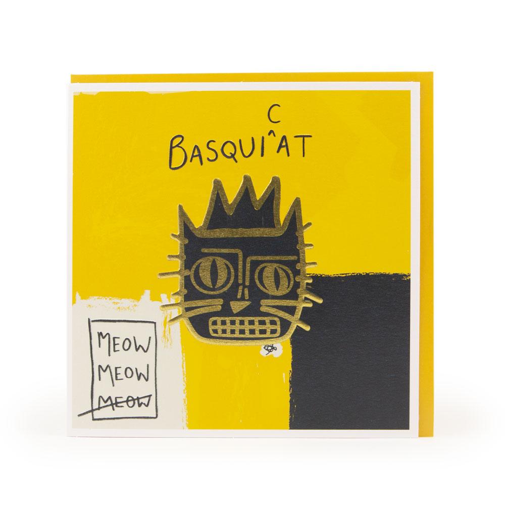 Basquicat Greetings Card