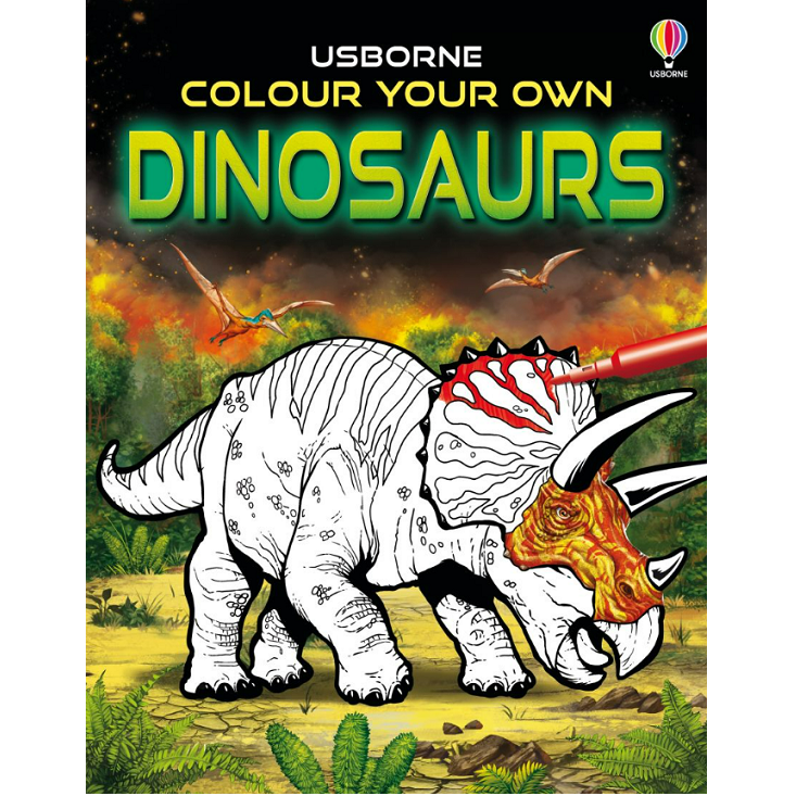 Colour Your Own Dinosaurs