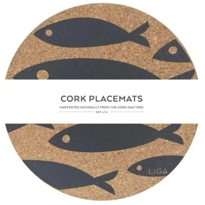 Fish Placemat - Set of 4