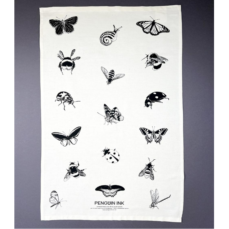 Insects Tea Towel