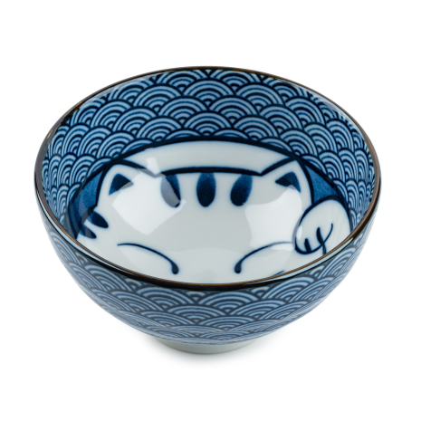 Lucky Cat Japanese Bowl - Various Sizes