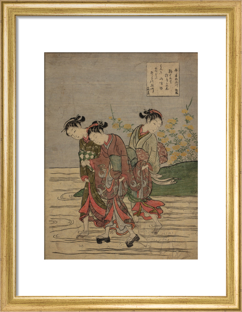 The Ide Jewel River, a Famous Place in Yamashiro Province – Bristol Museums