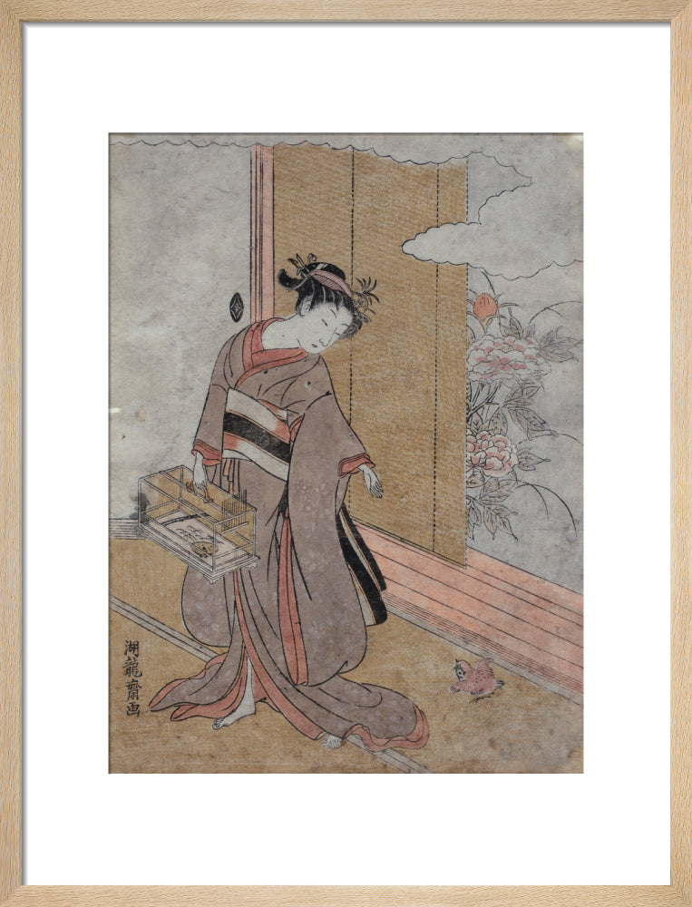 Woman and Sparrow