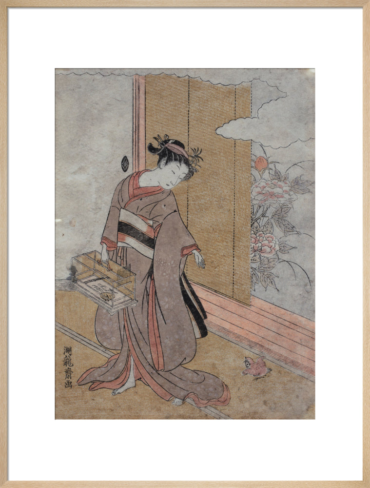 Woman and Sparrow