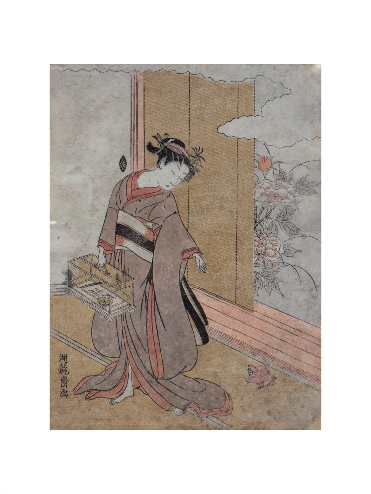 Woman and Sparrow