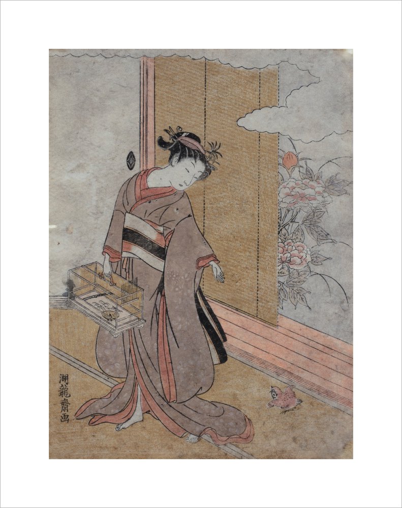 Woman and Sparrow