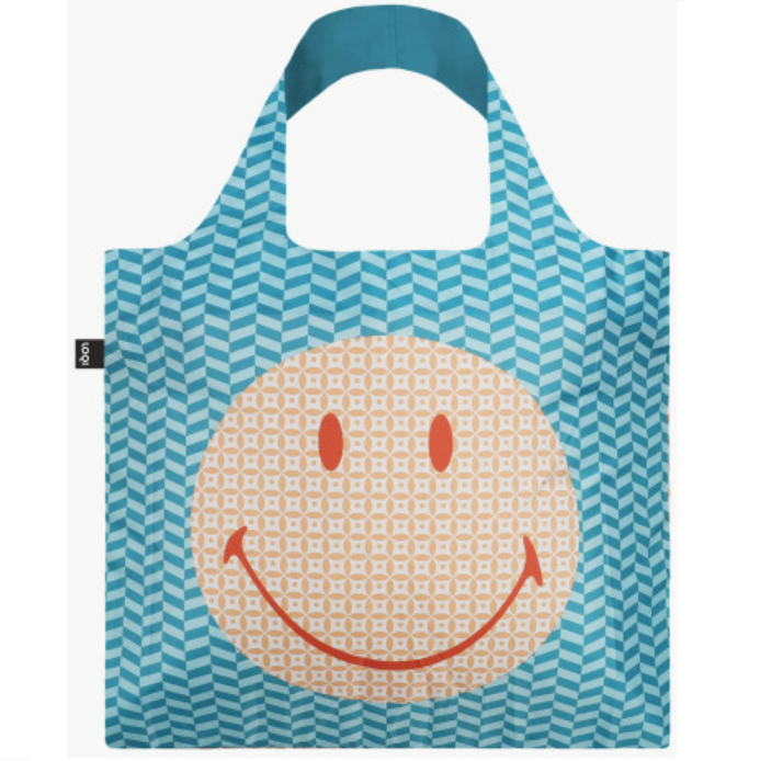 Geometric Smiley Bag