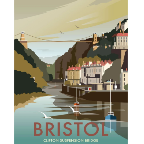 Bristol Clifton Suspension Bridge Print