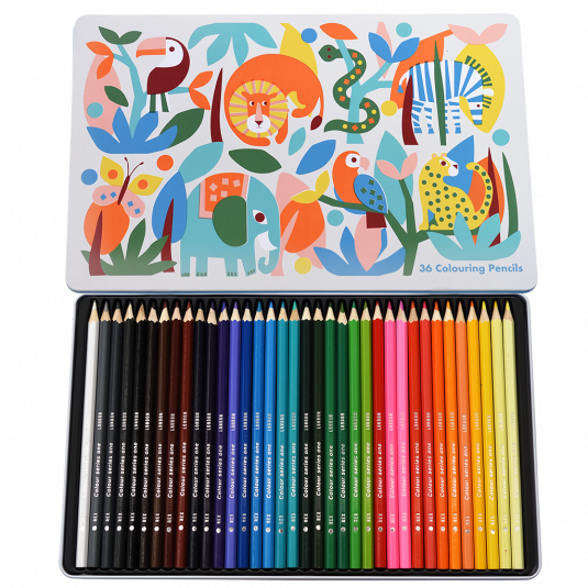 Wild Wonders Colouring Pencil Set